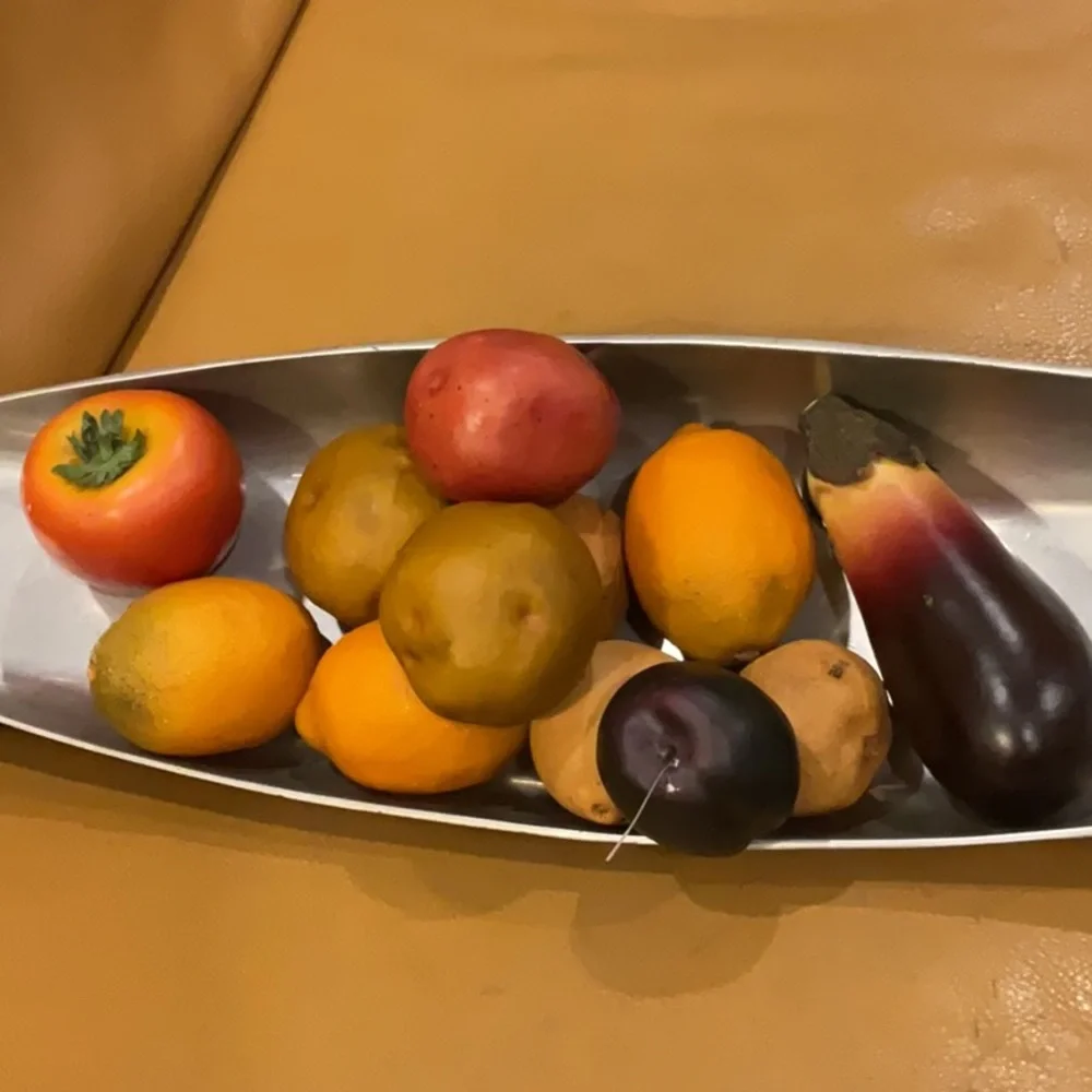 Realistic Artificial Faux Vegetables/Fruit Prop Display Lot/12 Staging Decor